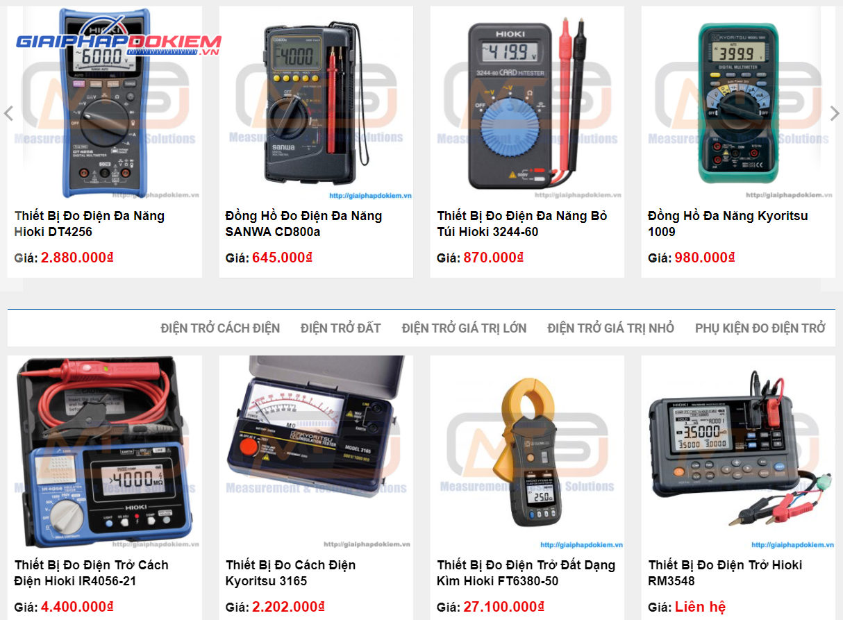 Địa chỉ cung cấp thiết bị đo lường cao cấp 5 thiet bi do luong