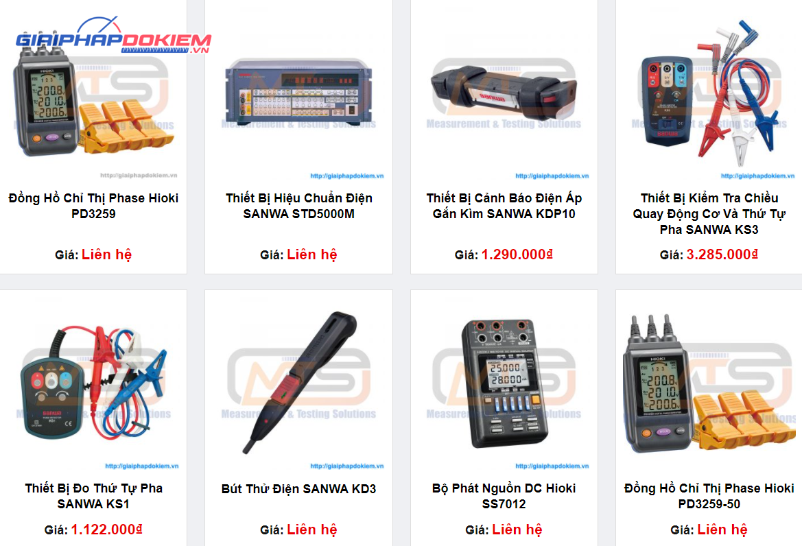 Địa chỉ cung cấp thiết bị kiểm tra an toàn điện chính hãng 6 thiet bi kiem tra dien