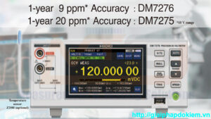 Video Thiết Bị Đo Dòng Áp DC Độ Chính Xác Cao Hioki DM7275 2 dm7275 y