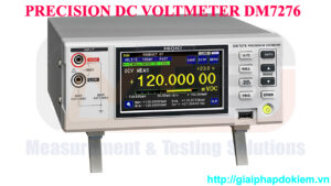 Video Thiết Bị Đo Dòng Áp DC Độ Chính Xác Cao Hioki DM7276 1 dm7276 y