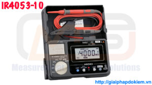 Video Thiết Bị Đo Điện Trở Cách Điện Hioki IR4053-10 5 Thiết Bị Đo Điện Trở Cách Điện Hioki IR4053-10