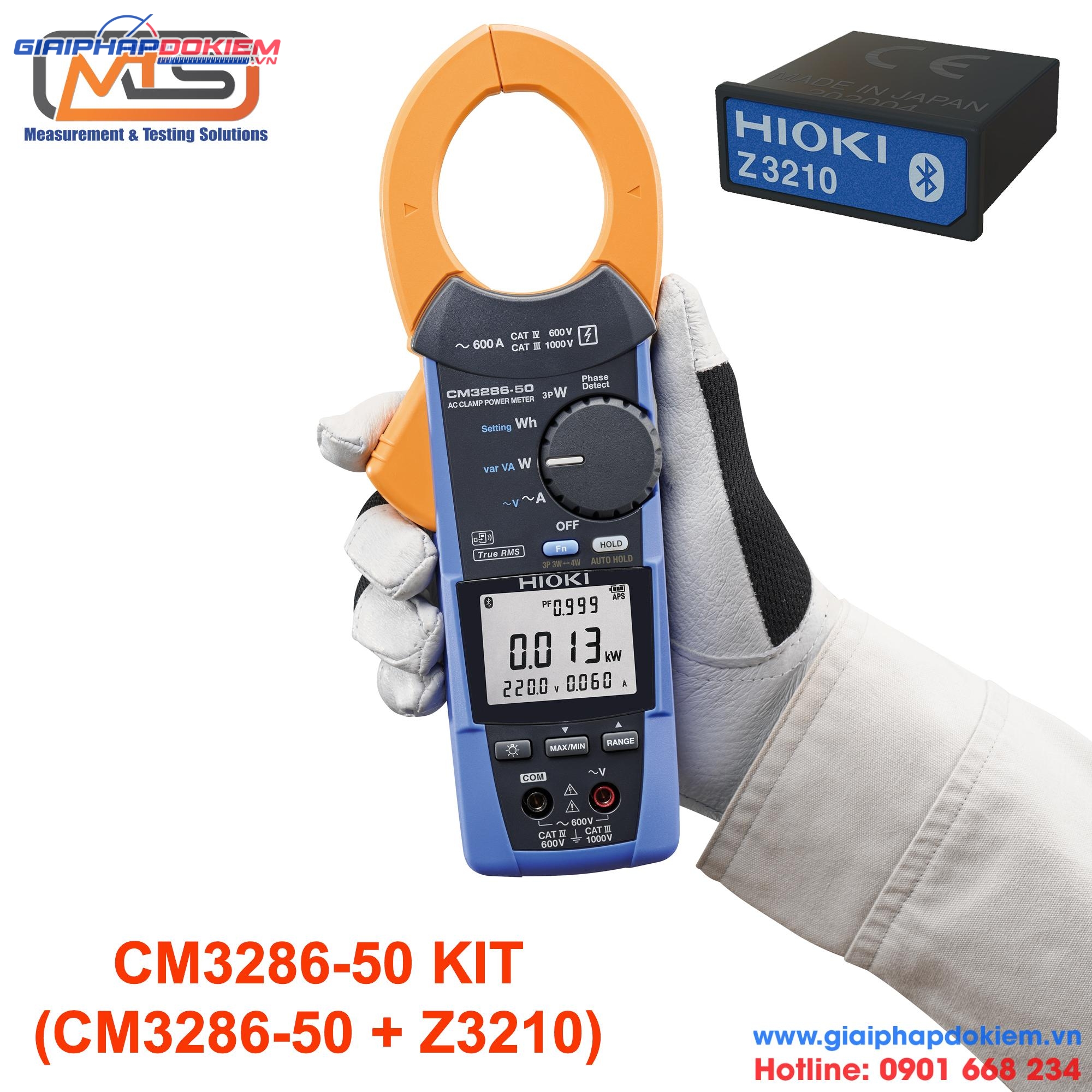 Ampe Kìm Đo Công Suất Hioki CM3286-50 8 Ampe Kìm Đo Công Suất Hioki CM3286-50