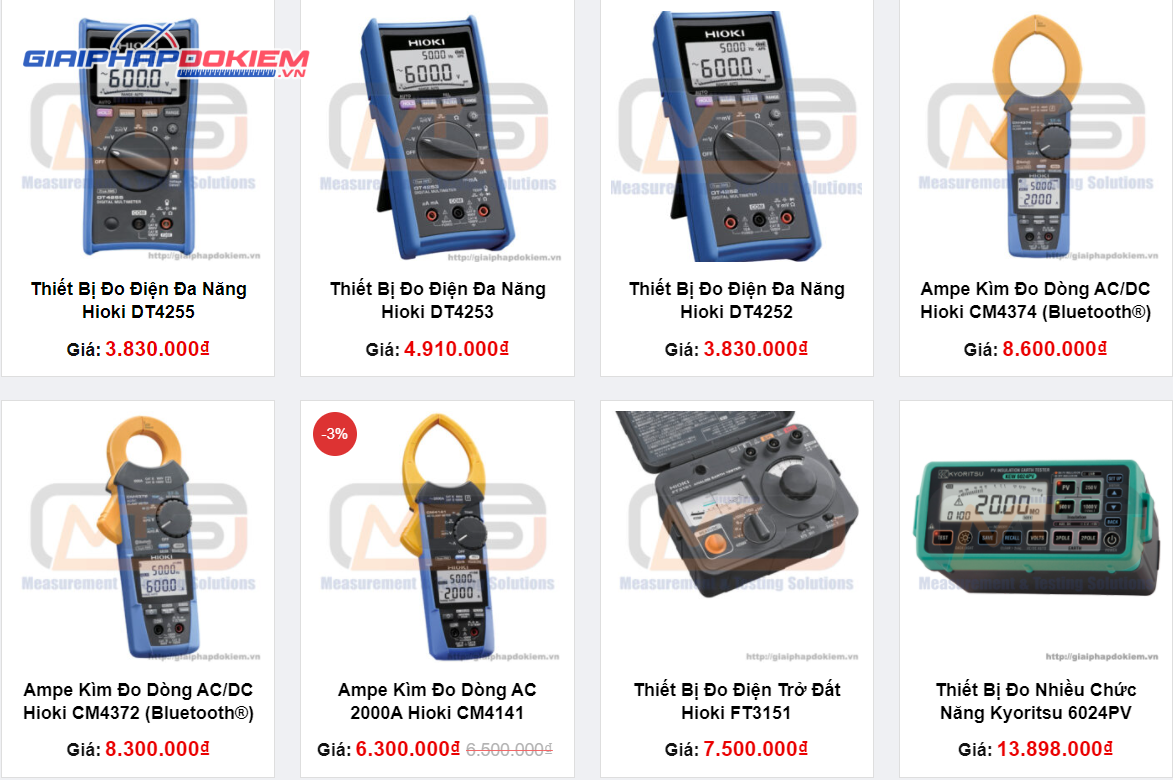 Nhà cung cấp thiết bị đo hệ thống điện mặt trời tại Việt Nam 6 gia thiet bi do he thong dien mat troi