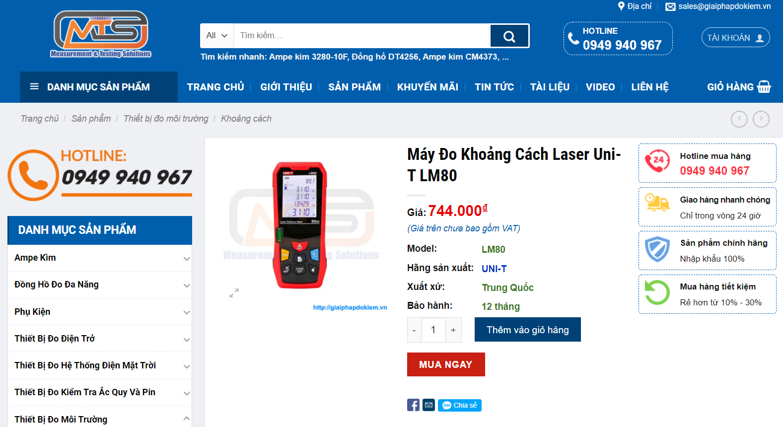 Nơi bán máy đo khoảng cách chất lượng nhất hiện nay 6 thiet bi do khoang cach