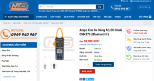 Địa chỉ bán ampe kìm đo dòng AC/DC Hioki 15 Địa chỉ bán ampe kìm đo dòng AC/DC Hioki