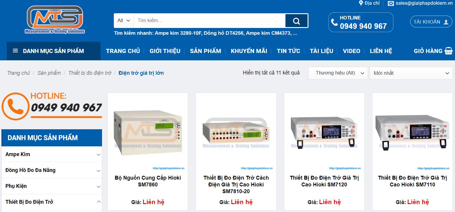 Nhà phân phối thiết bị đo điện trở giá trị cao Hioki uy tín, bán hàng chính hãng 6 thiet bi do dien tro gia tri cao hioki