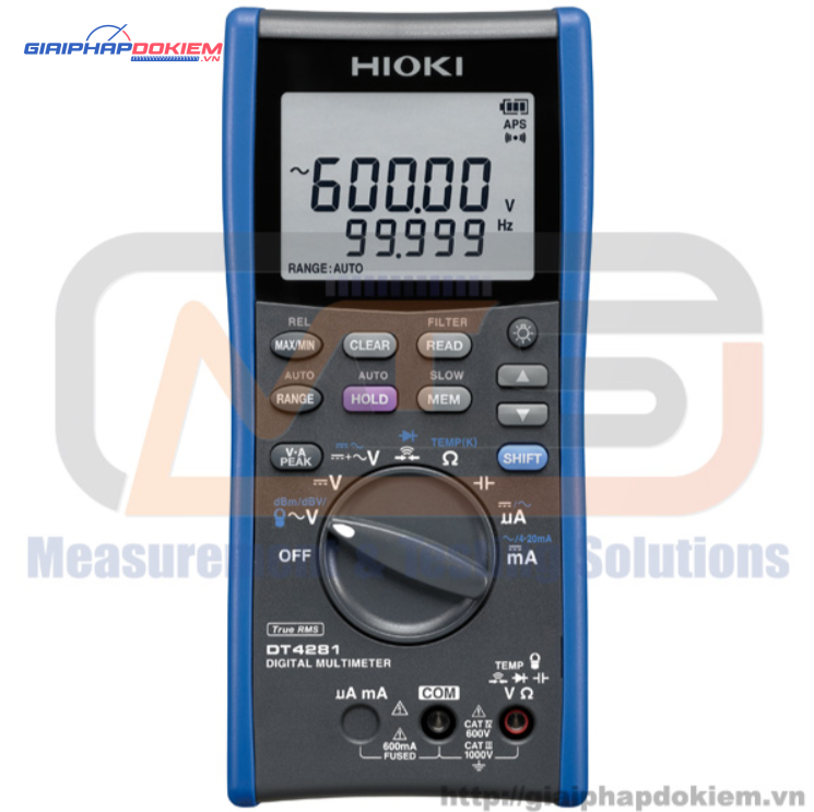 Thiết bị đo điện đa năng Hioki DT4281: Đo chuẩn xác, nhanh chóng 5 hioki dt4281