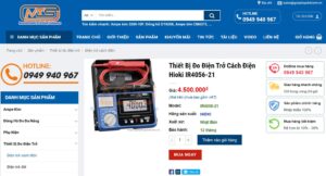 Phân phối thiết bị đo điện trở cách điện Hioki IR4056-21, chính hãng 100% 6 Phân phối thiết bị đo điện trở cách điện Hioki IR4056-21, chính hãng 100%