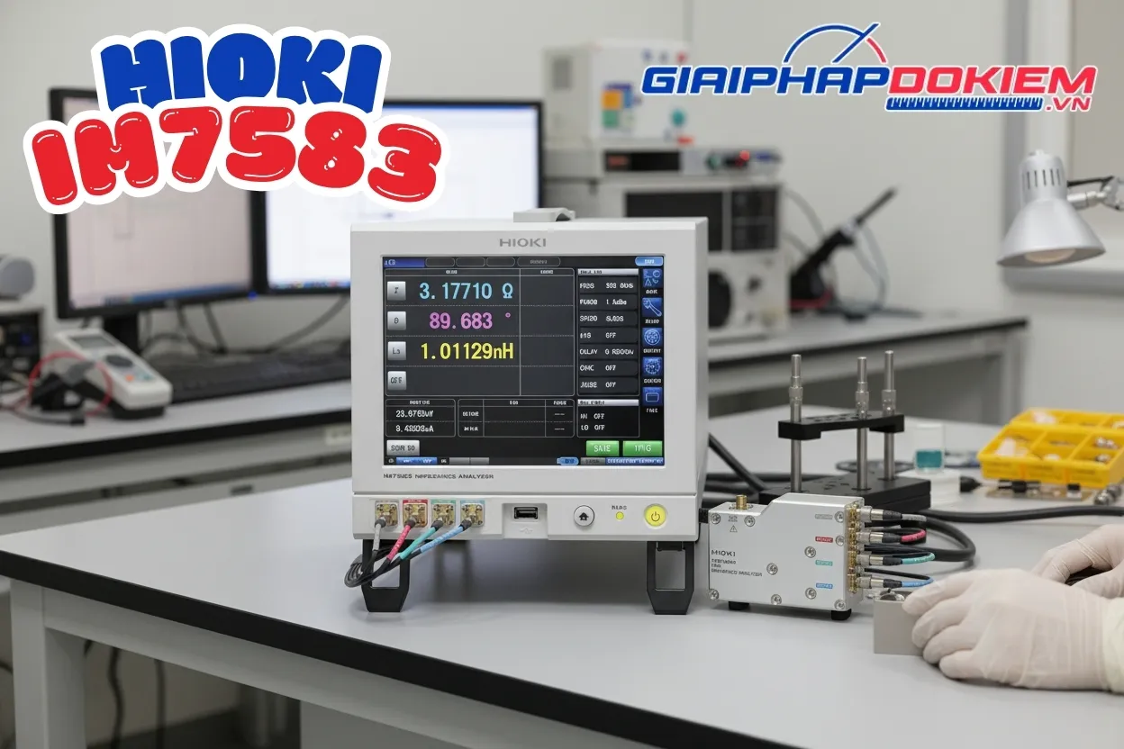 Đánh Giá Hiệu Suất Hioki IM7583 Đo Impedance Và Linh Kiện Điện Tử 5 Giới thiệu về máy phân tích trở kháng Hioki IM7583