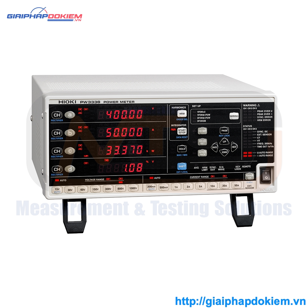 Bán thiết bị đo công suất Hioki PW3336, HOÀN TRẢ TIỀN 100% nếu là hàng giả 4 Hioki PW3336