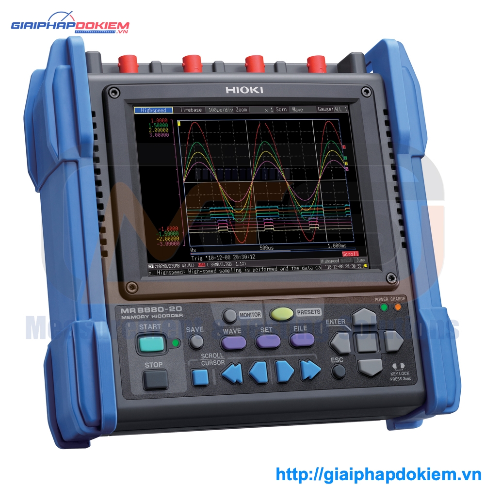 Mua thiết bị ghi dạng sóng Hioki MR8880-20 ở đâu? 6 Hioki MR8880-20