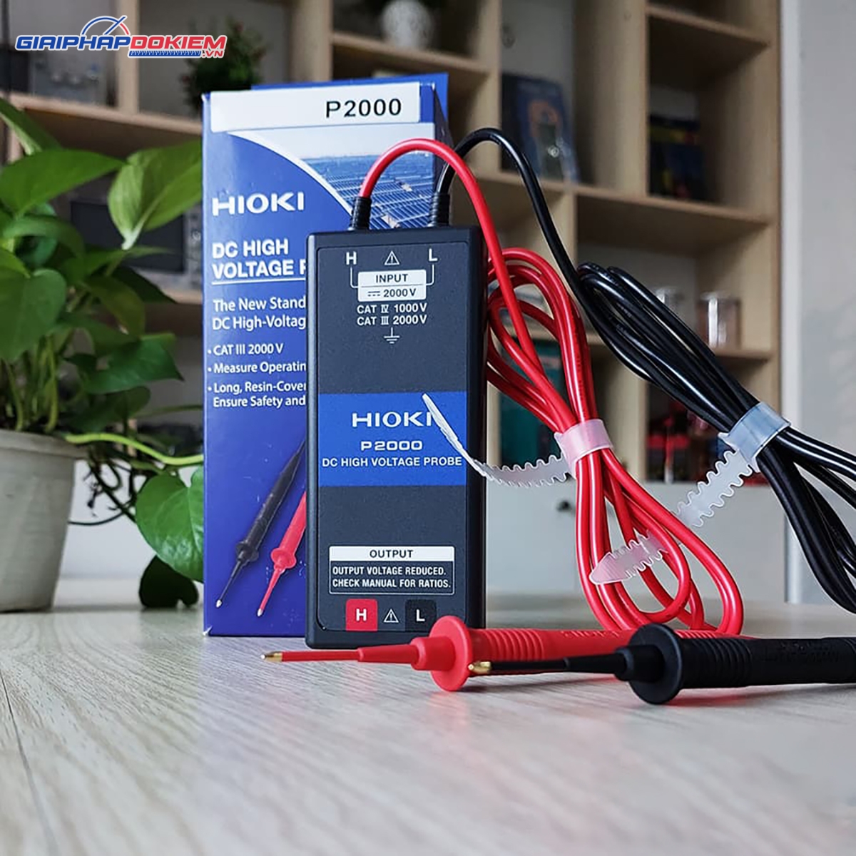 Đầu Đo Điện Áp Cao DC Hioki P2000 9 Đầu Đo Điện Áp Cao DC Hioki P2000