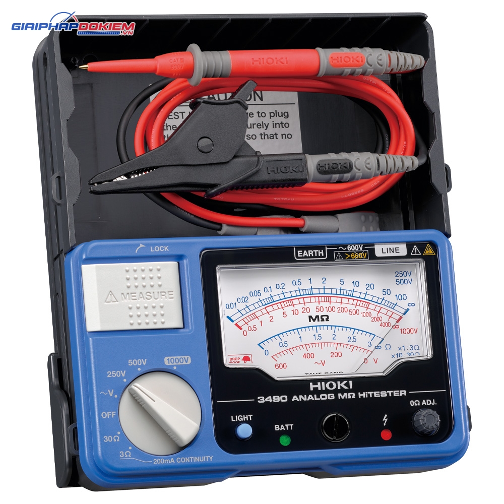 Thiết Bị Đo Điện Trở Cách Điện Hioki 3490 3 Thiết Bị Đo Điện Trở Cách Điện Hioki 3490
