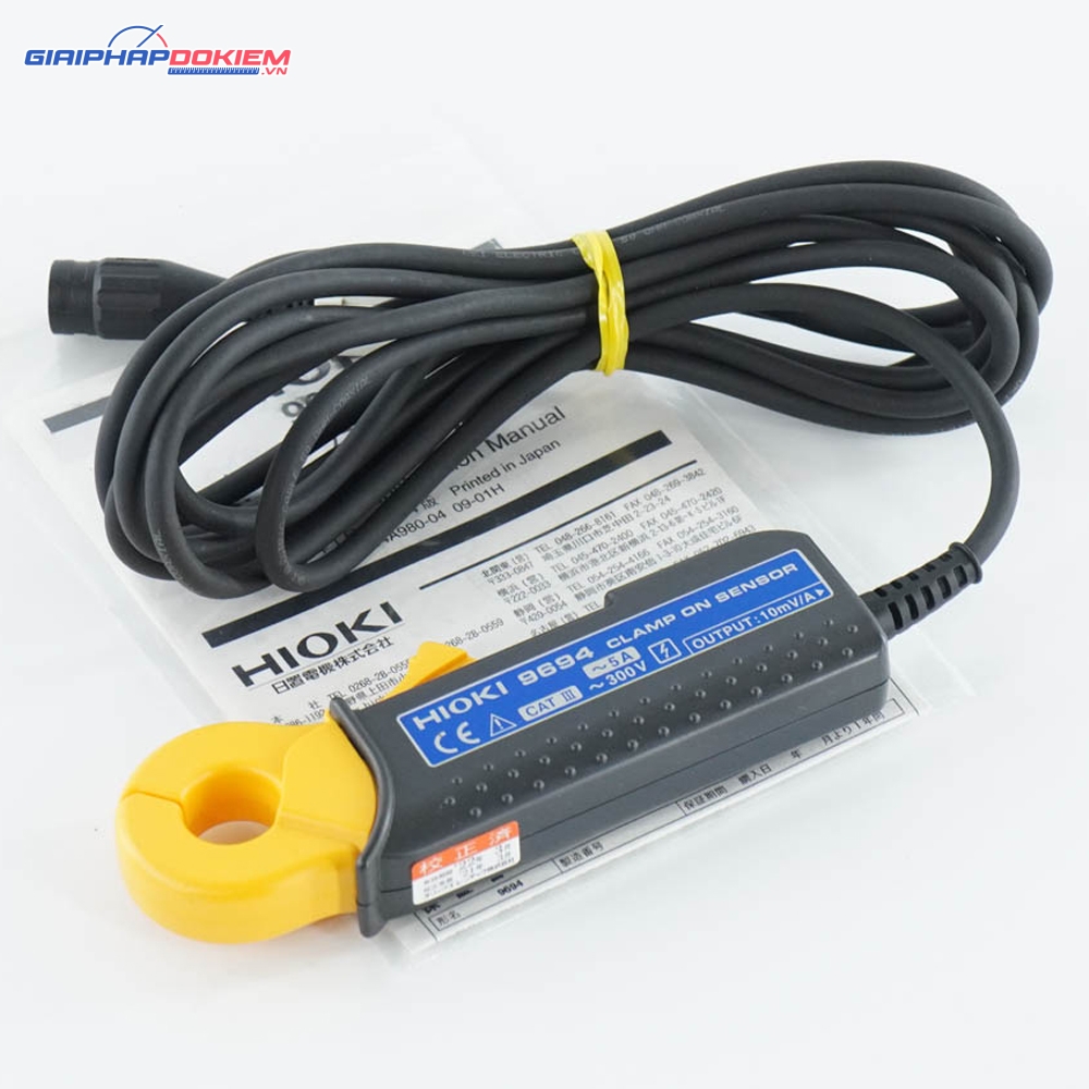 Ampe Kìm Đo Dòng AC Hioki 9694 4 Ampe Kìm Đo Dòng AC Hioki 9694