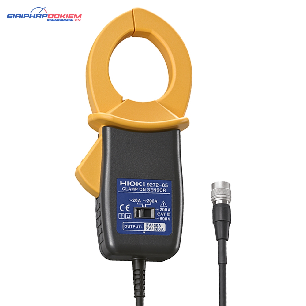 Đầu Đo Dòng Điện Dạng Kìm Hioki 9272-05 3 Đầu Đo Dòng Điện Dạng Kìm Hioki 9272-05