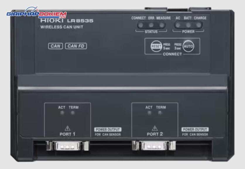 TOP 10 thiết bị ghi dữ liệu đa năng Hioki được ưa chuộng 38 Thiết bị ghi dữ liệu không dây Hioki LR8535