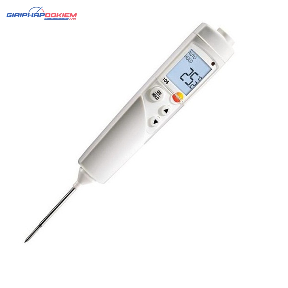 Máy đo nhiệt độ tiếp xúc Testo 106 TopSafe 6 Bộ máy đo nhiệt độ HACCP testo 106
