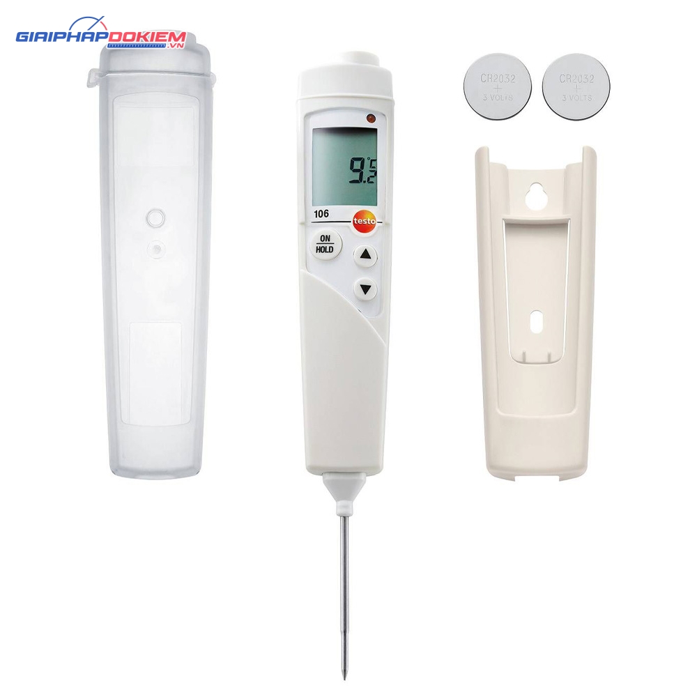 Máy đo nhiệt độ tiếp xúc Testo 106 TopSafe 4 Bộ máy đo nhiệt độ HACCP testo 106