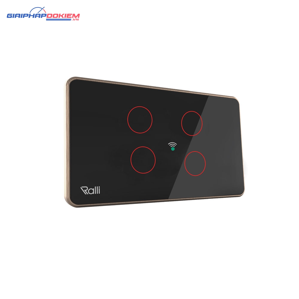 Công Tắc Thông Minh Rạng Đông CTCU.WF CN.04T 4 Công Tắc Thông Minh Rạng Đông CTCU.WF CN.04T