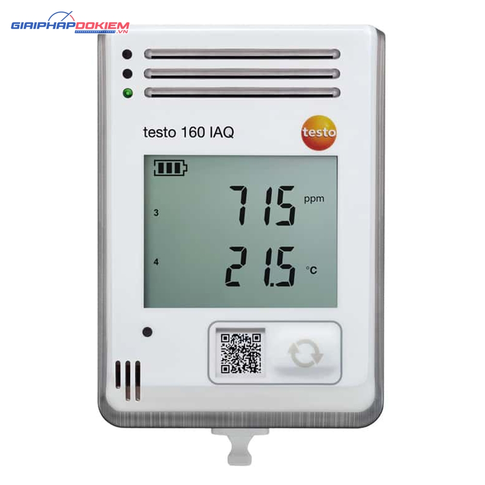 Máy đo ghi chất lượng không khí Testo 160 IAQ 21 Máy đo ghi chất lượng không khí - testo 160 IAQ