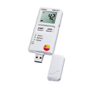 Máy đo ghi nhiệt độ, độ ẩm, sốc testo 184 G1