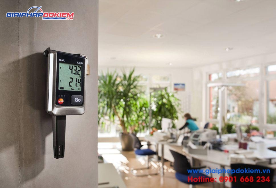 Máy đo ghi nhiệt độ, độ ẩm Testo 175H1 14 Máy đo ghi nhiệt độ, độ ẩm testo 175H1