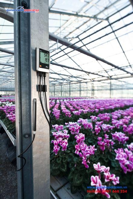 Máy đo ghi nhiệt độ/độ ẩm Testo 176 H1 12 Máy đo ghi nhiệt độ/độ ẩm testo 176 H1