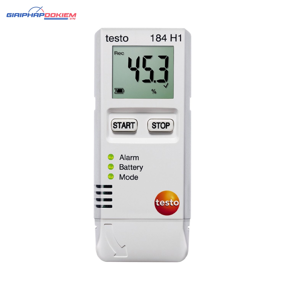Máy đo ghi nhiệt độ, độ ẩm Testo 184 H1 10 Máy đo ghi nhiệt độ, độ ẩm testo 184 H1