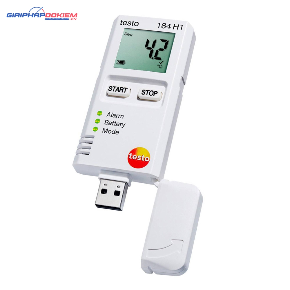 Máy đo ghi nhiệt độ, độ ẩm Testo 184 H1 11 Máy đo ghi nhiệt độ, độ ẩm testo 184 H1
