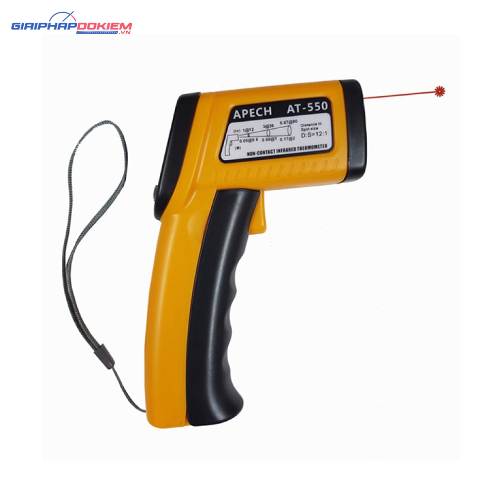 Máy đo nhiệt độ bằng hồng ngoại 2 in 1 APECH AT-550 5 APECH AT-550