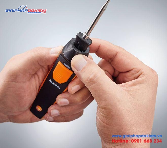 Máy đo nhiệt độ dạng ngâm Testo 915i 0563 1915 4 Máy đo nhiệt độ dạng ngâm Testo 915i 0563 1915