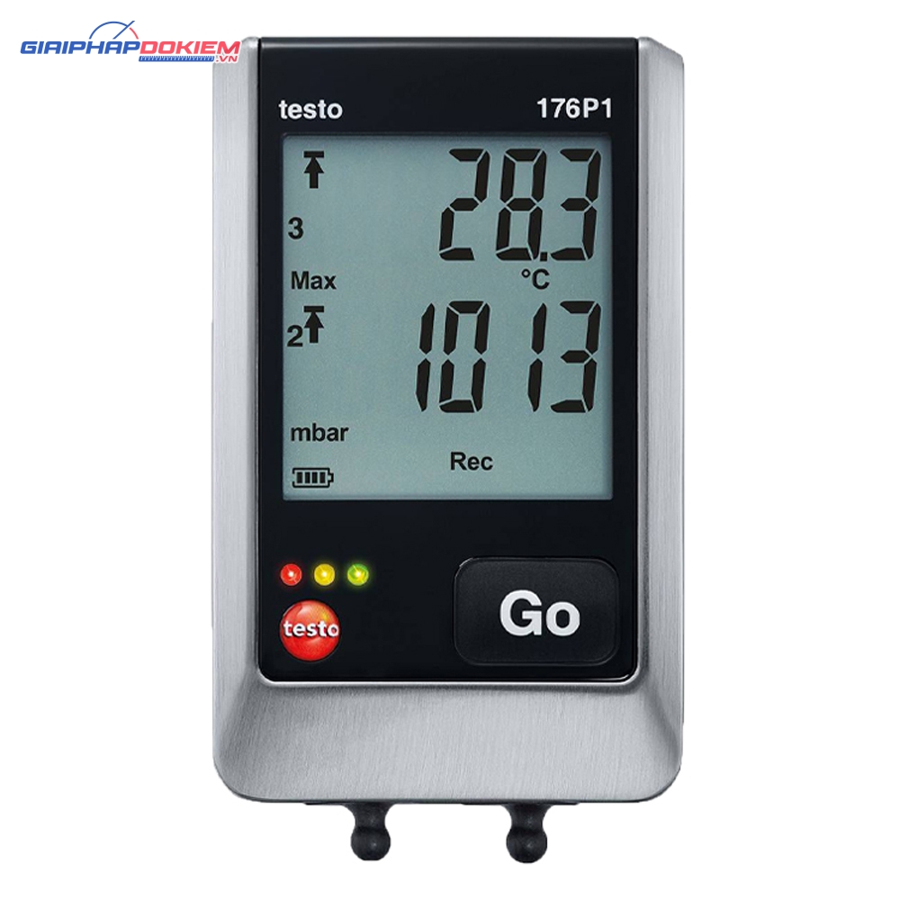 Máy đo nhiệt độ, độ ẩm, áp suất tự ghi Testo 176 P1 12 Máy đo nhiệt độ, độ ẩm, áp suất tự ghi testo 176-P1