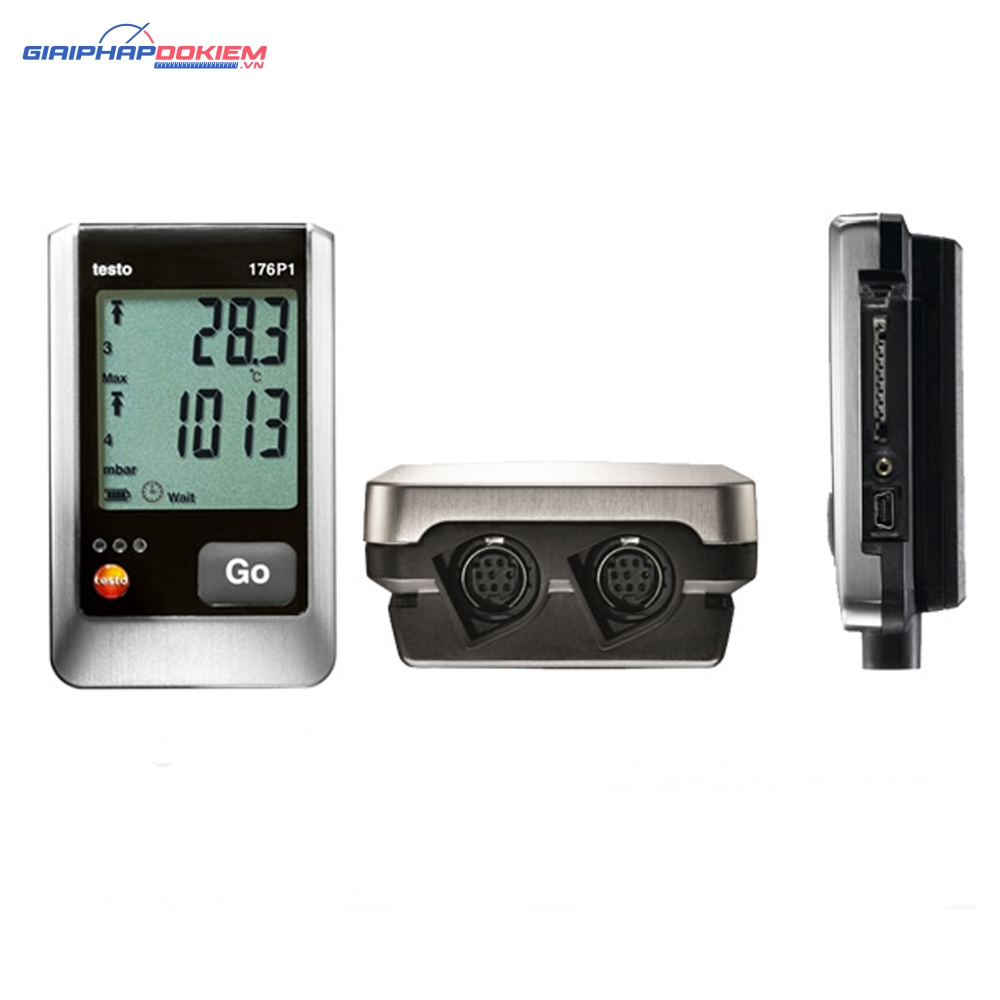 Máy đo nhiệt độ, độ ẩm, áp suất tự ghi Testo 176 P1 13 Máy đo nhiệt độ, độ ẩm, áp suất tự ghi testo 176-P1