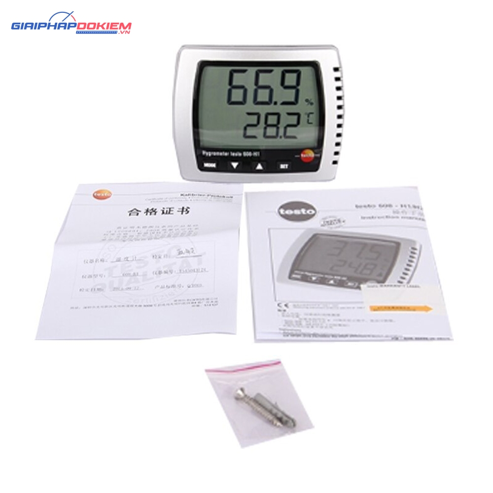 Máy đo nhiệt độ, độ ẩm Testo 608-H1 11 Máy đo nhiệt độ, độ ẩm testo 608-H1