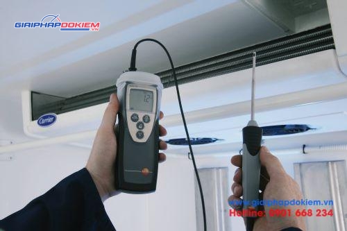 Máy đo nhiệt độ testo 110 Máy đo nhiệt độ testo 110