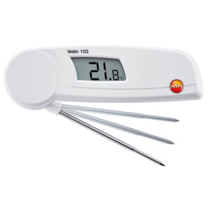 Máy đo nhiệt độ thực phẩm đầu gấp TESTO 103