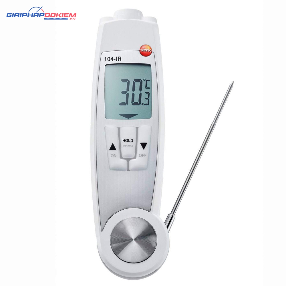 Máy đo nhiệt độ thực phẩm Testo 104-IR 19 Máy đo nhiệt độ thực phẩm testo 104-IR