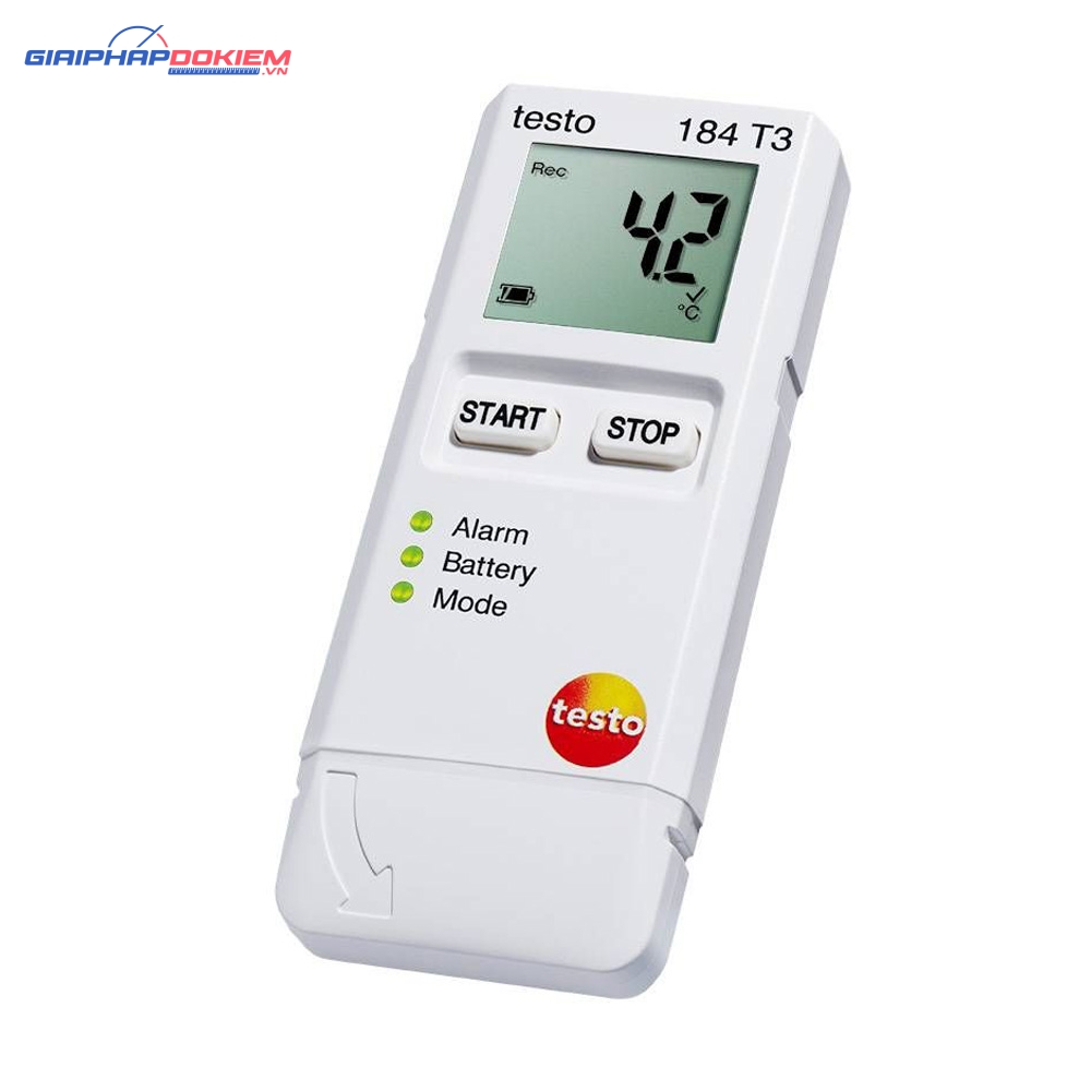 Máy đo nhiệt độ tự ghi Testo 184 T3 4 Máy đo nhiệt độ tự ghi testo 184 T3