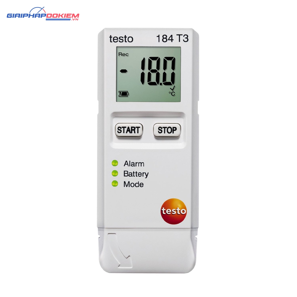 Máy đo nhiệt độ tự ghi Testo 184 T3 3 Máy đo nhiệt độ tự ghi testo 184 T3