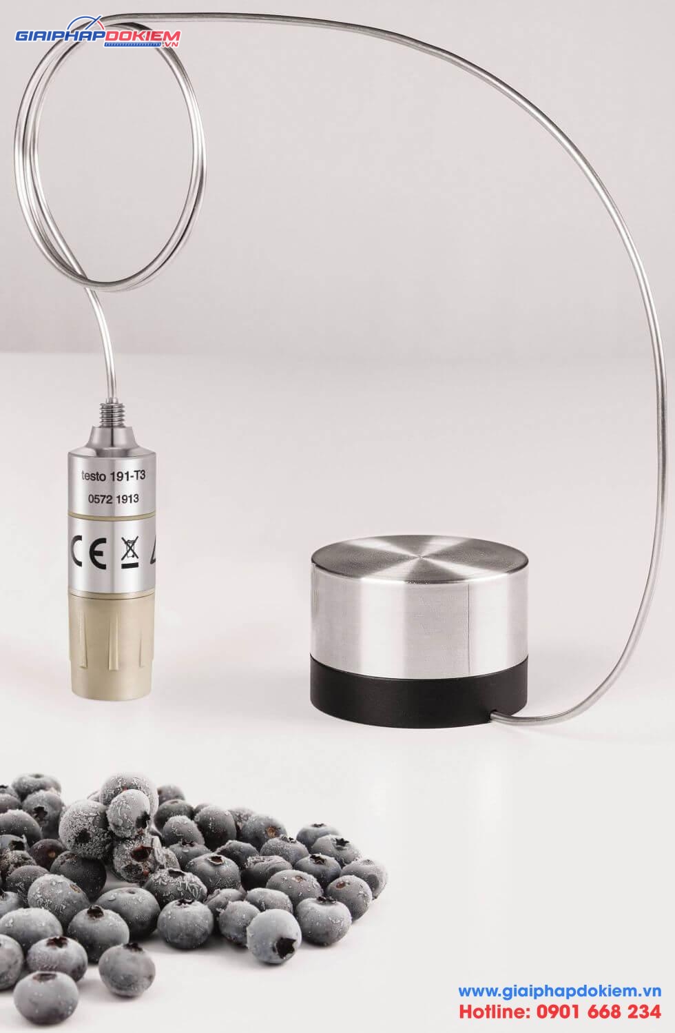 Máy ghi nhiệt độ testo 191-T3 HACCP Máy ghi nhiệt độ testo 191-T3 HACCP