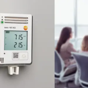 Máy đo ghi chất lượng không khí Testo 160 IAQ 19 Máy đo ghi chất lượng không khí Testo 160 IAQ