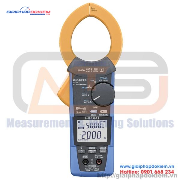TOP 7 đồng hồ ampe kìm đo dòng DC giá dưới 10 triệu đồng 15 Ampe kìm đo dòng DC Hioki CM4374