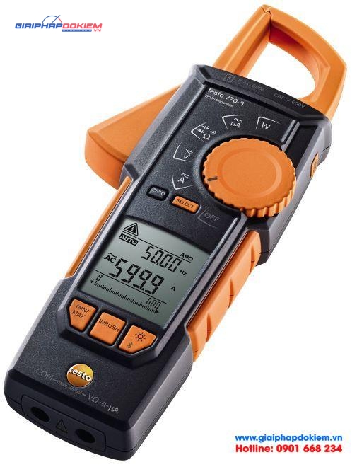 TOP 7 đồng hồ ampe kìm đo dòng DC giá dưới 10 triệu đồng 25 Kìm đo điện Testo 770-3