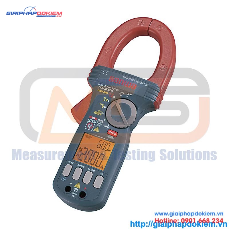 TOP 7 đồng hồ ampe kìm đo dòng DC giá dưới 10 triệu đồng 26 Đồng hồ đo dòng DC Sanwa DCM2000DR