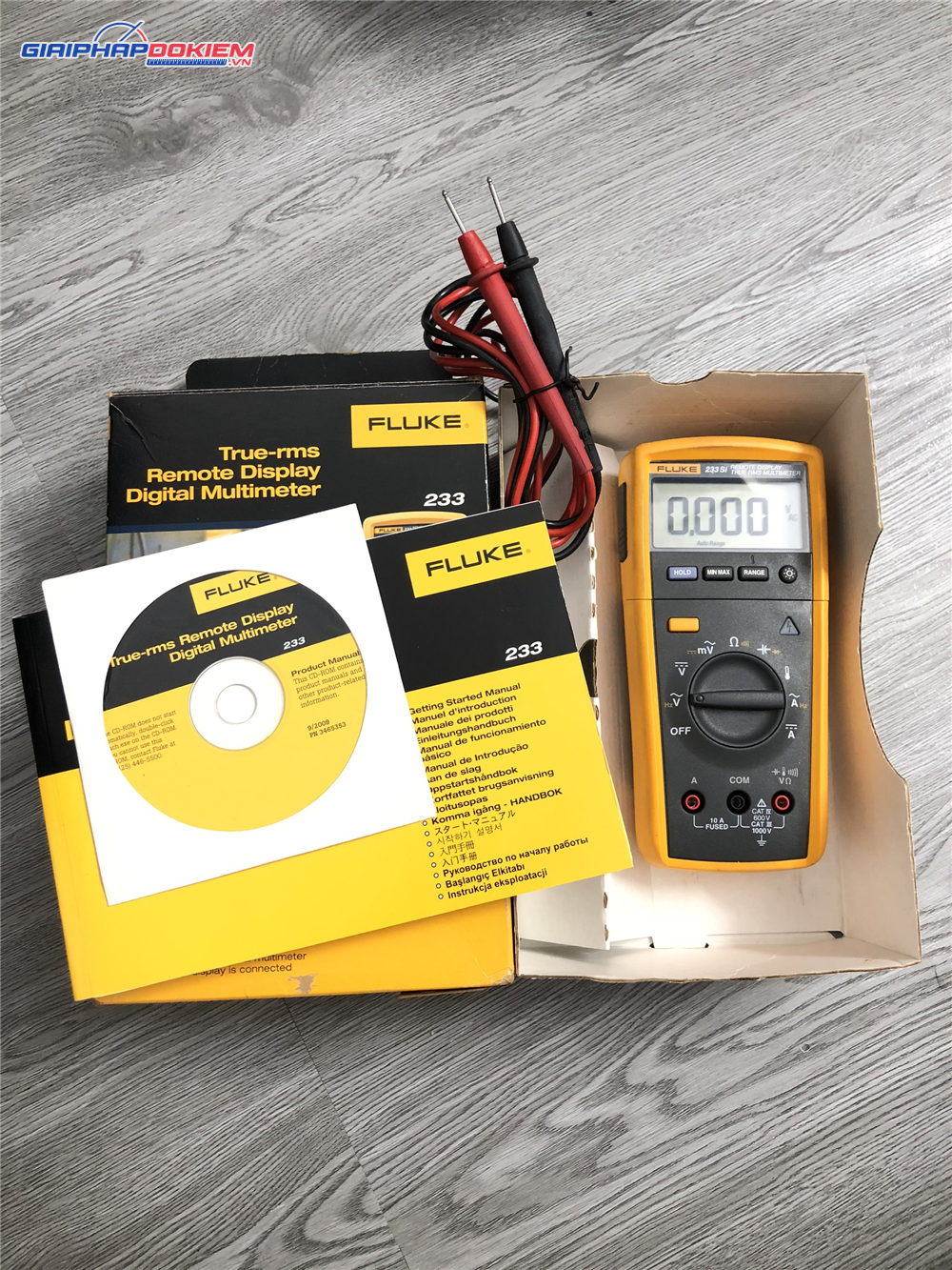 Đồng hồ đo đa năng Fluke 233 24 Đồng hồ đo đa năng Fluke 233