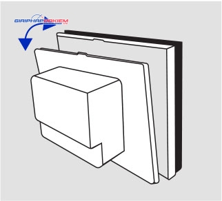 Công tắc cảm ứng 1 nút bấm Rạng Đông RD-CT.01 Công tắc cảm ứng 1 nút bấm Rạng Đông RD-CT.01
