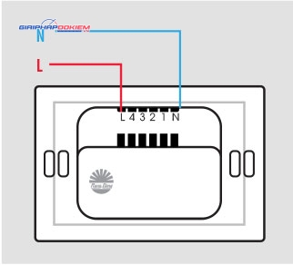 Công tắc cảm ứng 1 nút bấm Rạng Đông RD-CT.01 Công tắc cảm ứng 1 nút bấm Rạng Đông RD-CT.01
