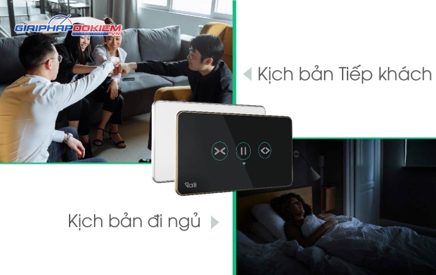 Công tắc rèm thông minh Rạng Đông CTCU.WF CN.REMT Công tắc rèm thông minh Rạng Đông CTCU.WF CN.REMT