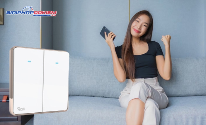 Công tắc thông minh wifi Rạng Đông CTC.WF V1.02 Công tắc thông minh wifi Rạng Đông CTC.WF V1.02