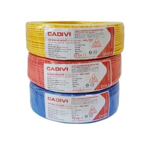Dây Cáp Điện Cadivi CV 2.5 15 Dây cáp điện Cadivi CV-2.5